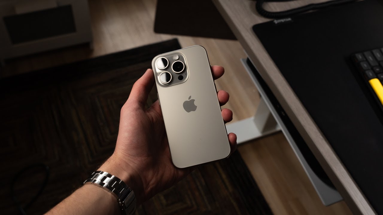 iphone 16 pro titan natur