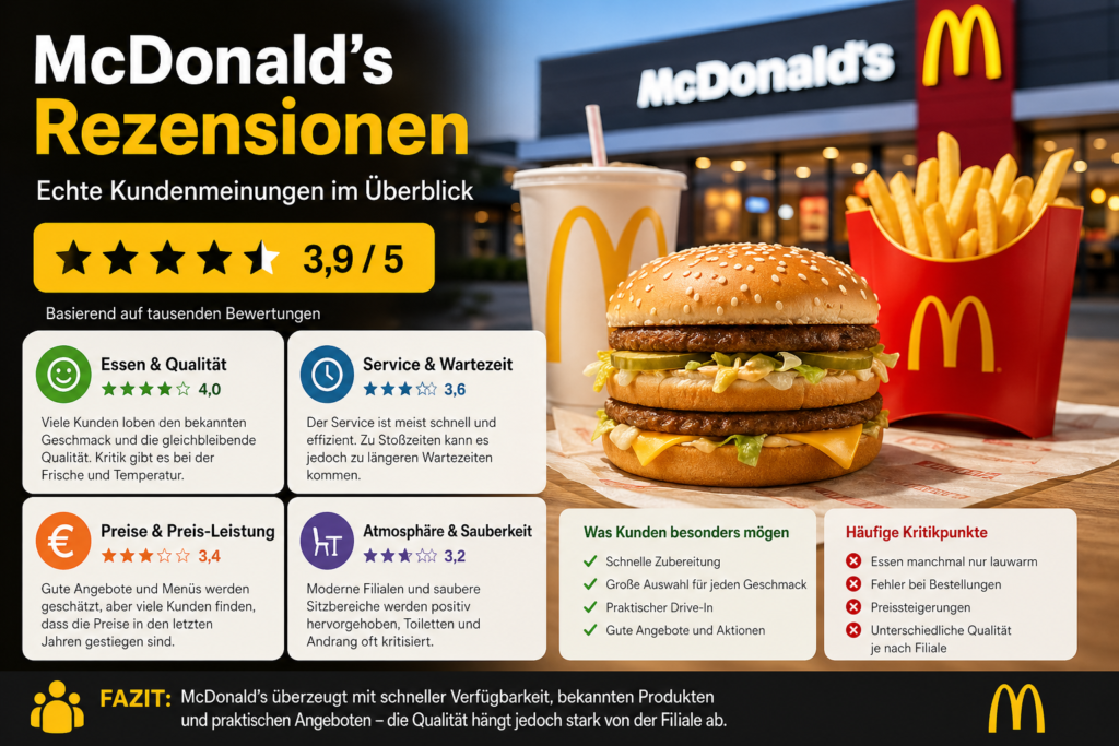 McDonald’s Rezensionen