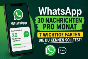 whatsapp 30 nachrichten pro monat